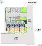 ★手数料０円★名古屋市昭和区田面町２丁目　月極駐車場（LP）